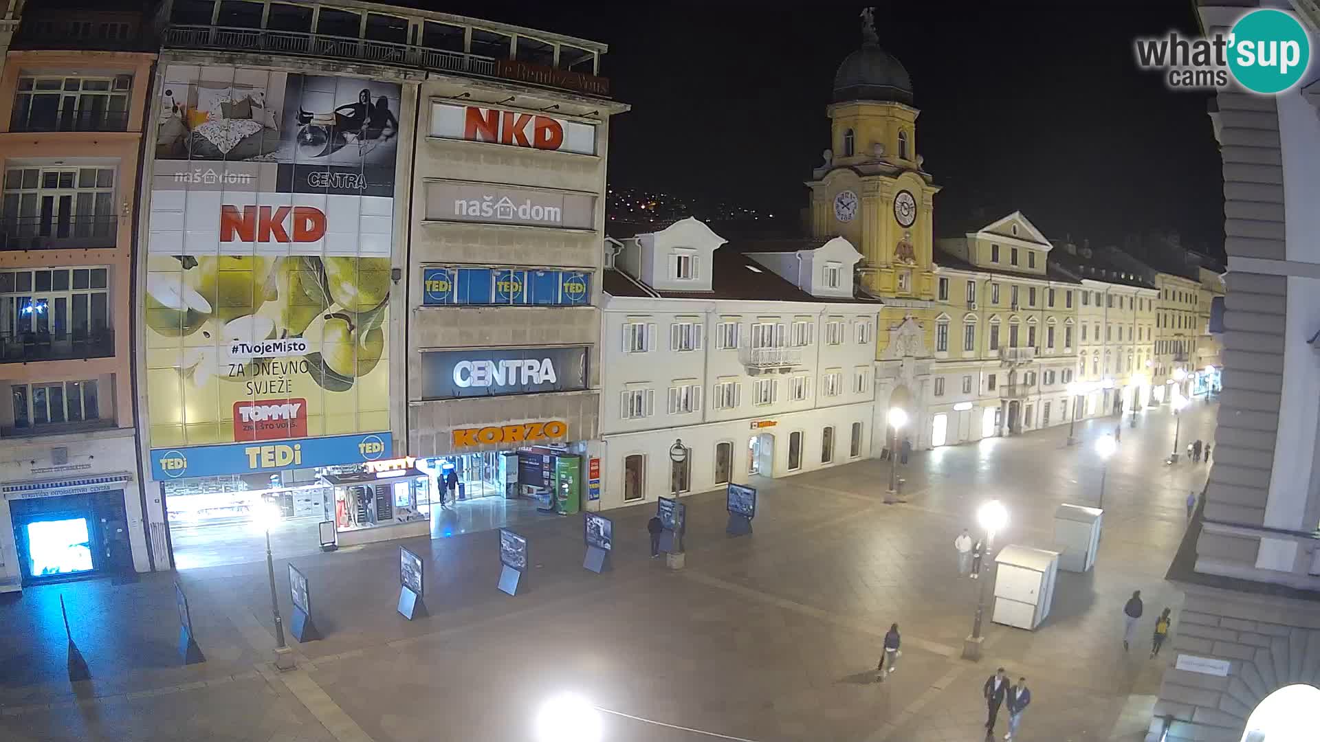 Rijeka – City Tower and Clock