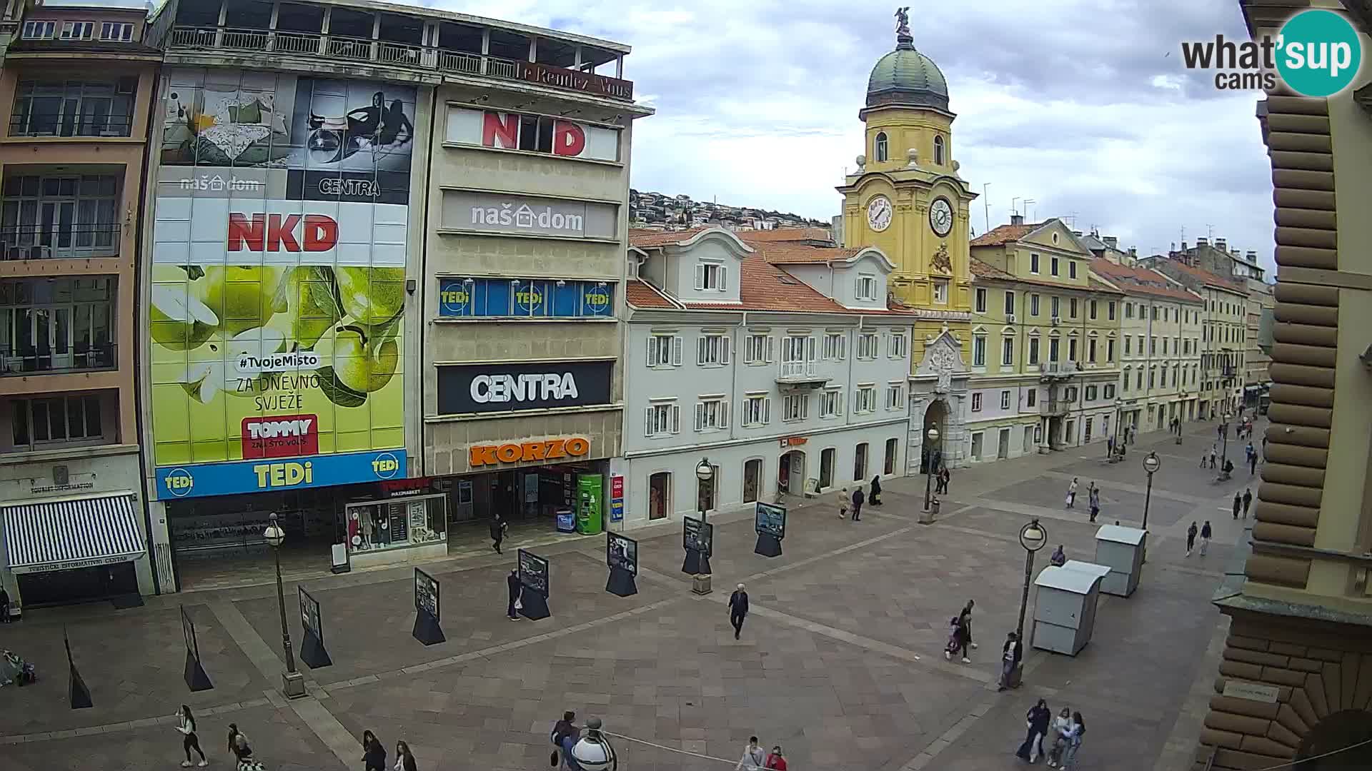 Rijeka – City Tower and Clock