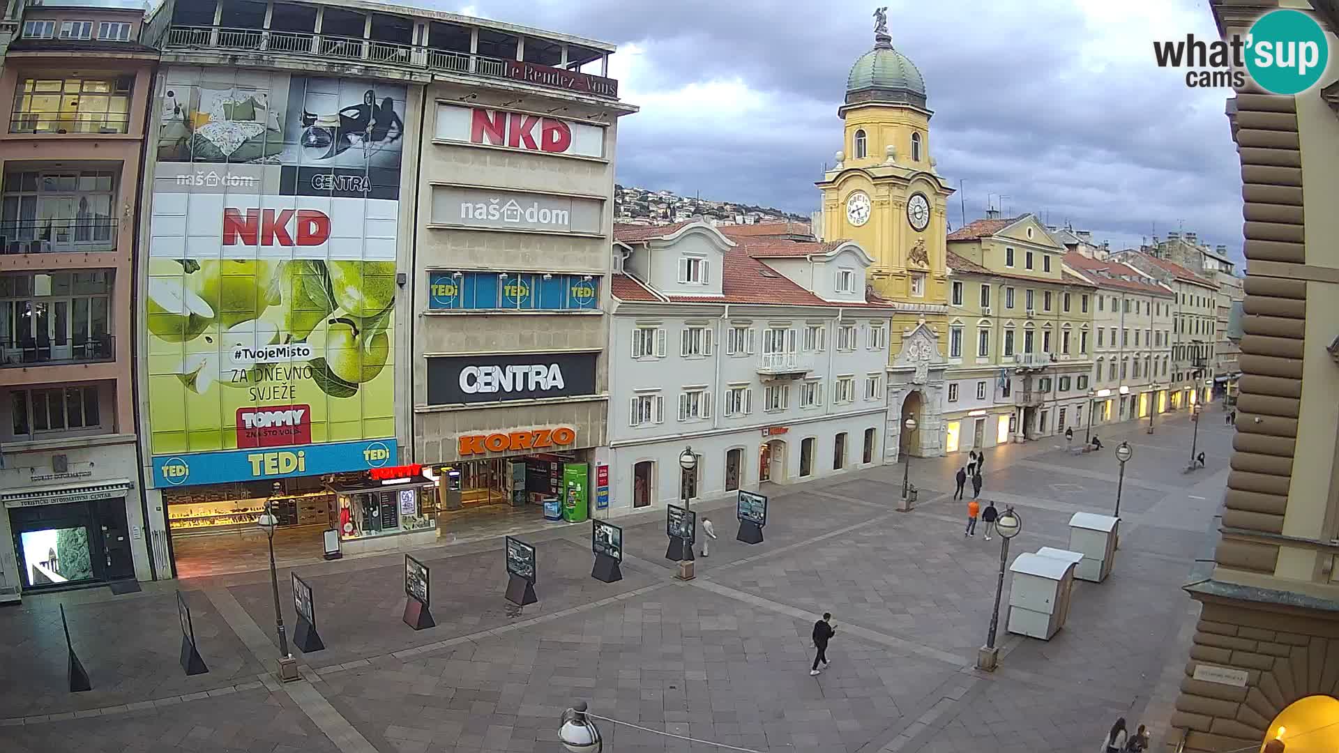 Rijeka – City Tower and Clock