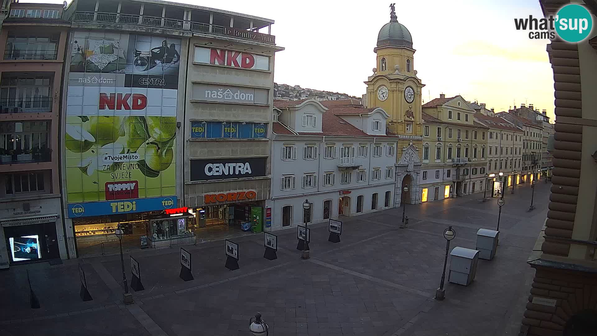 Rijeka – City Tower and Clock