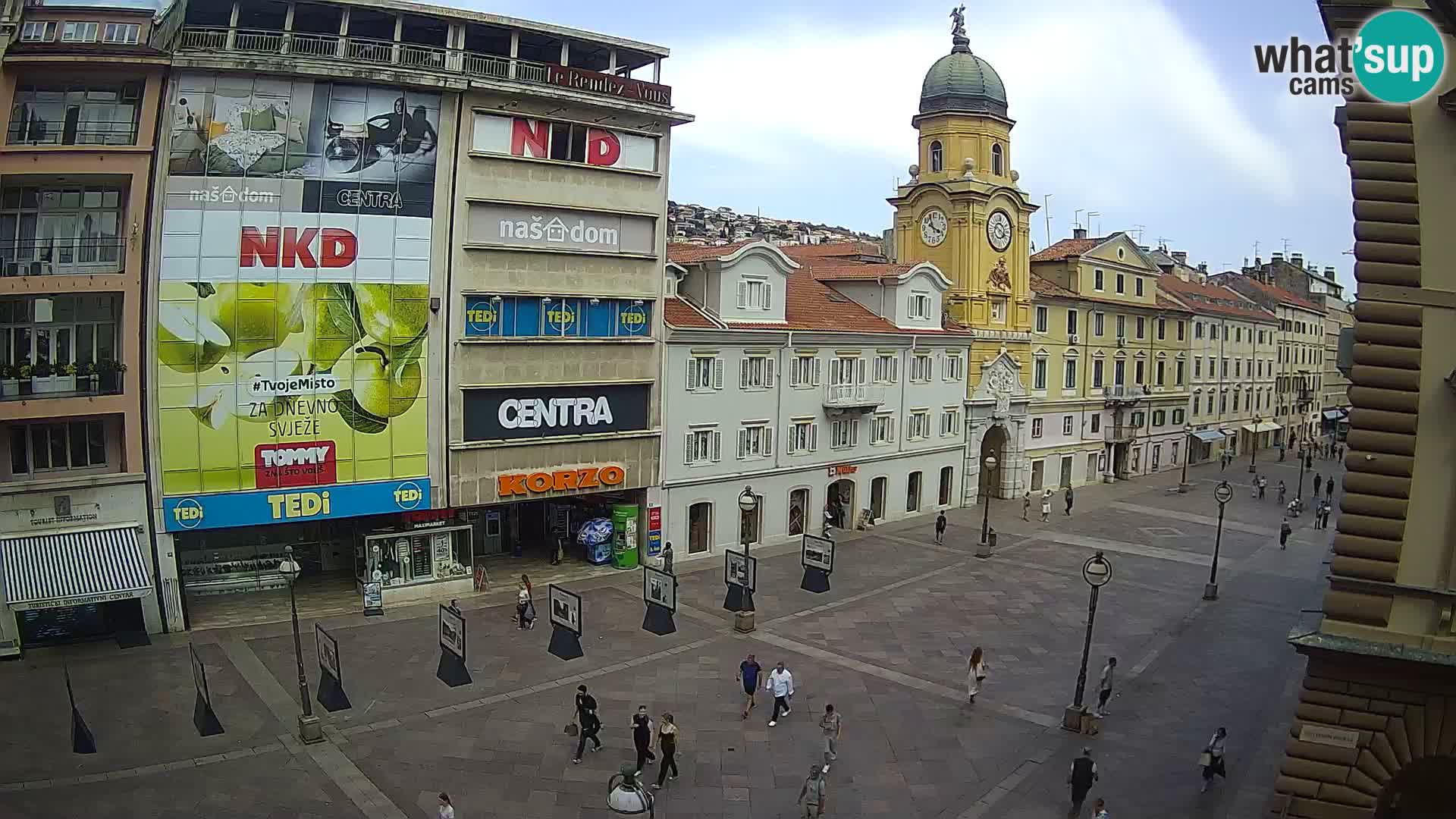Rijeka – City Tower and Clock