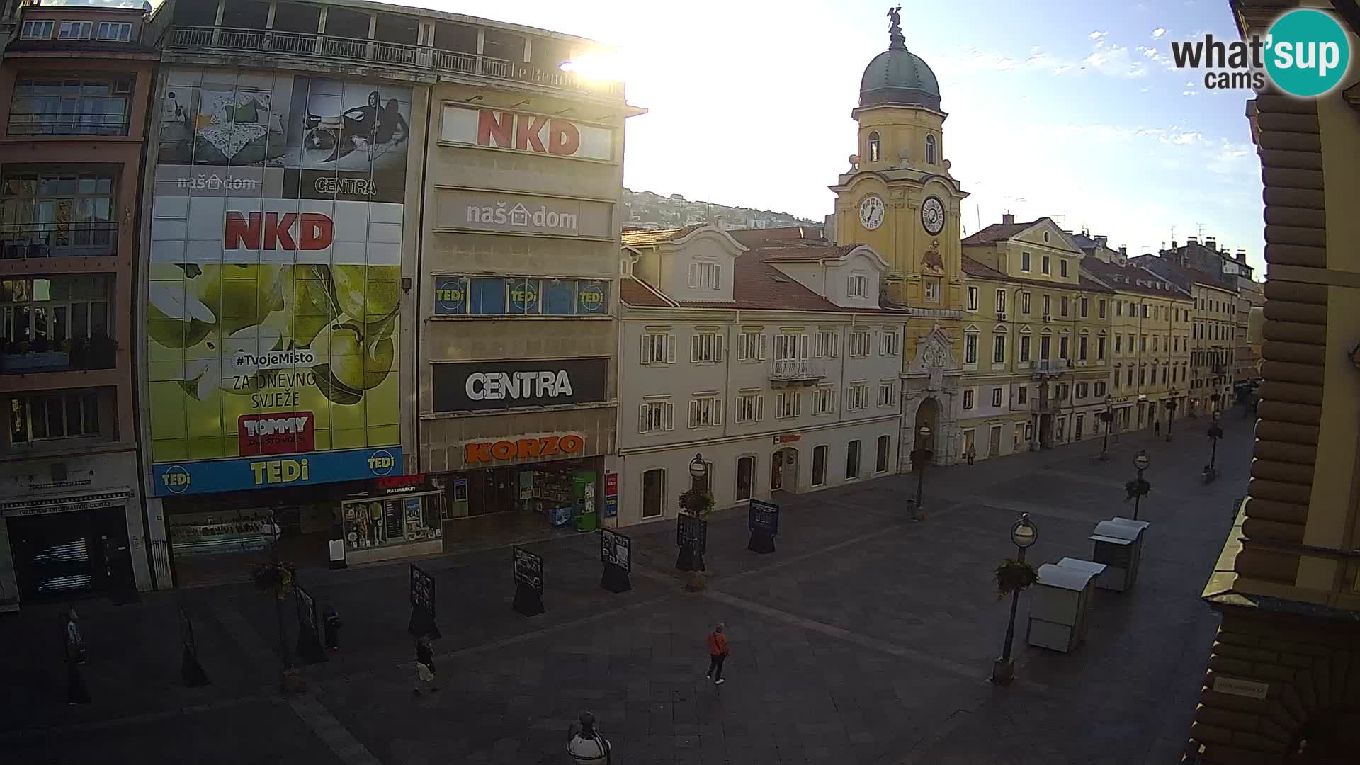 Rijeka – City Tower and Clock