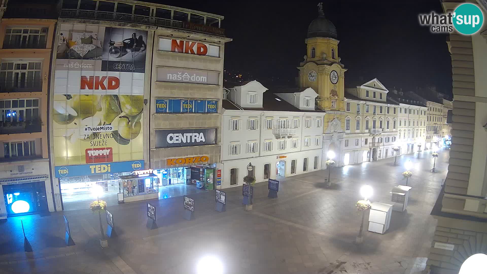 Rijeka – City Tower and Clock