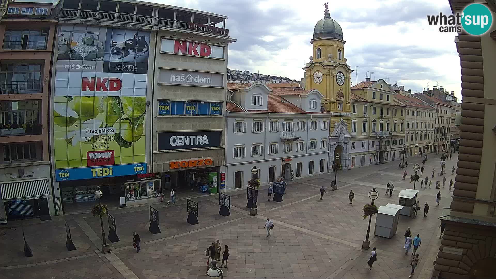 Rijeka – City Tower and Clock