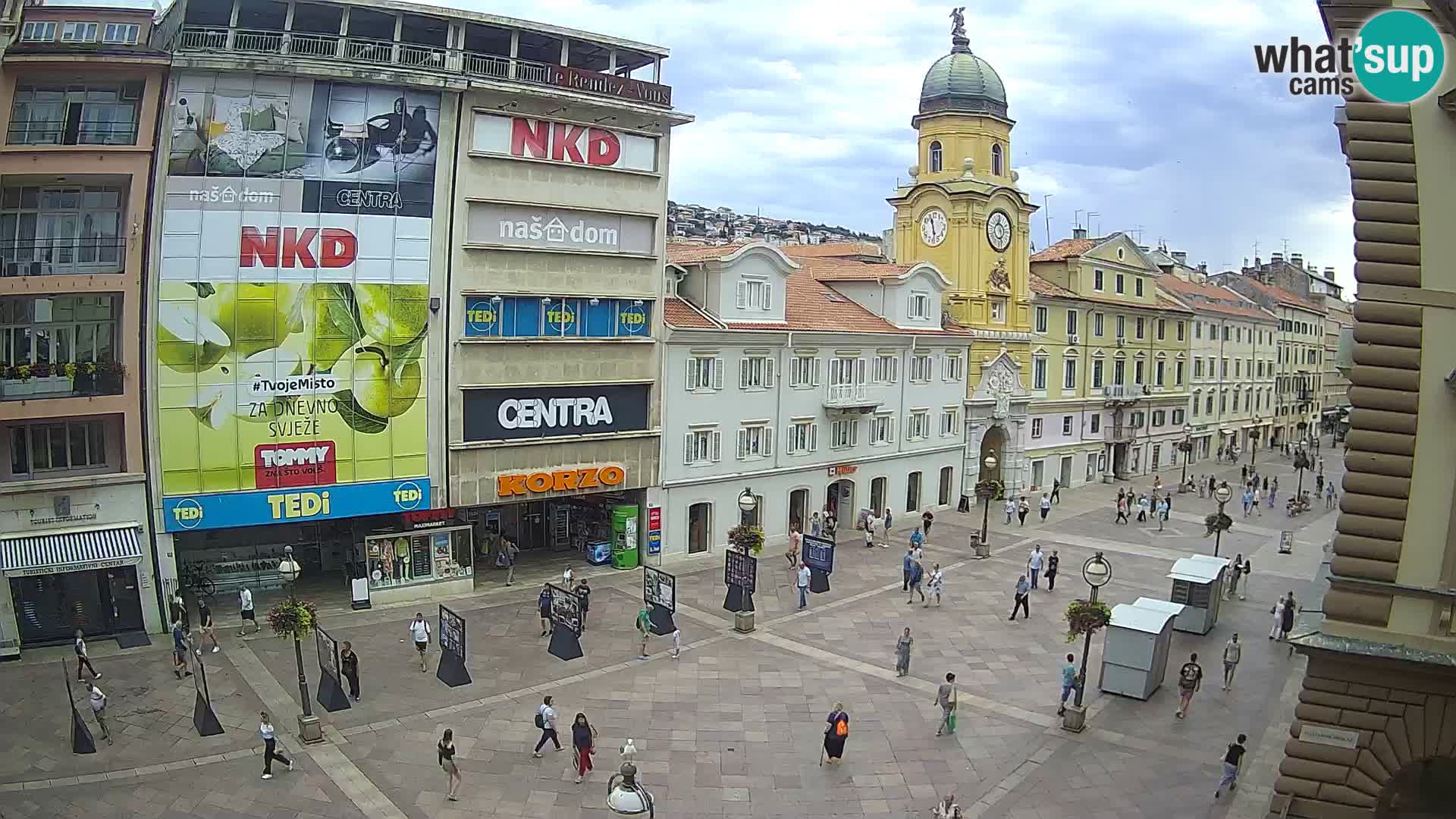 Rijeka – City Tower and Clock
