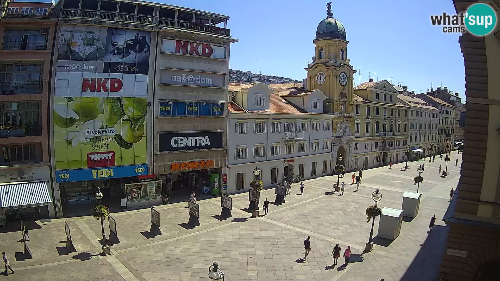 Rijeka – City Tower and Clock