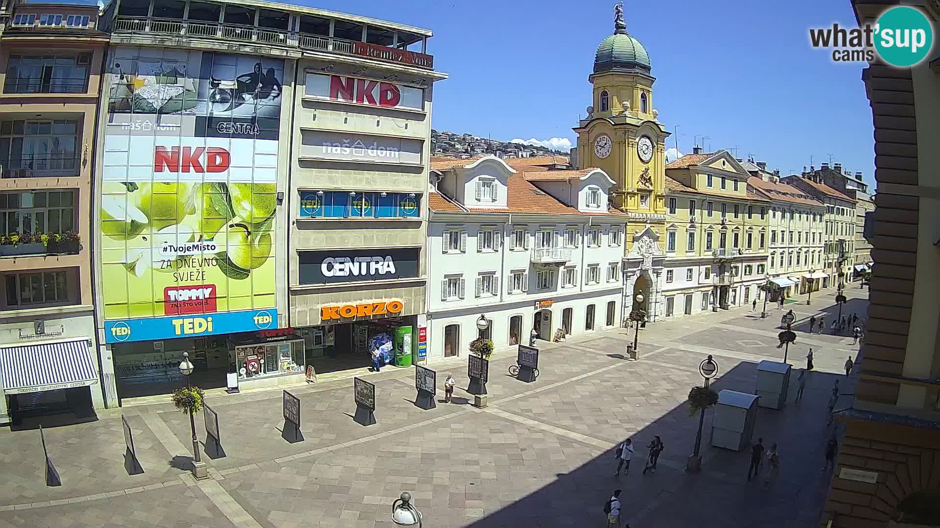 Rijeka – City Tower and Clock