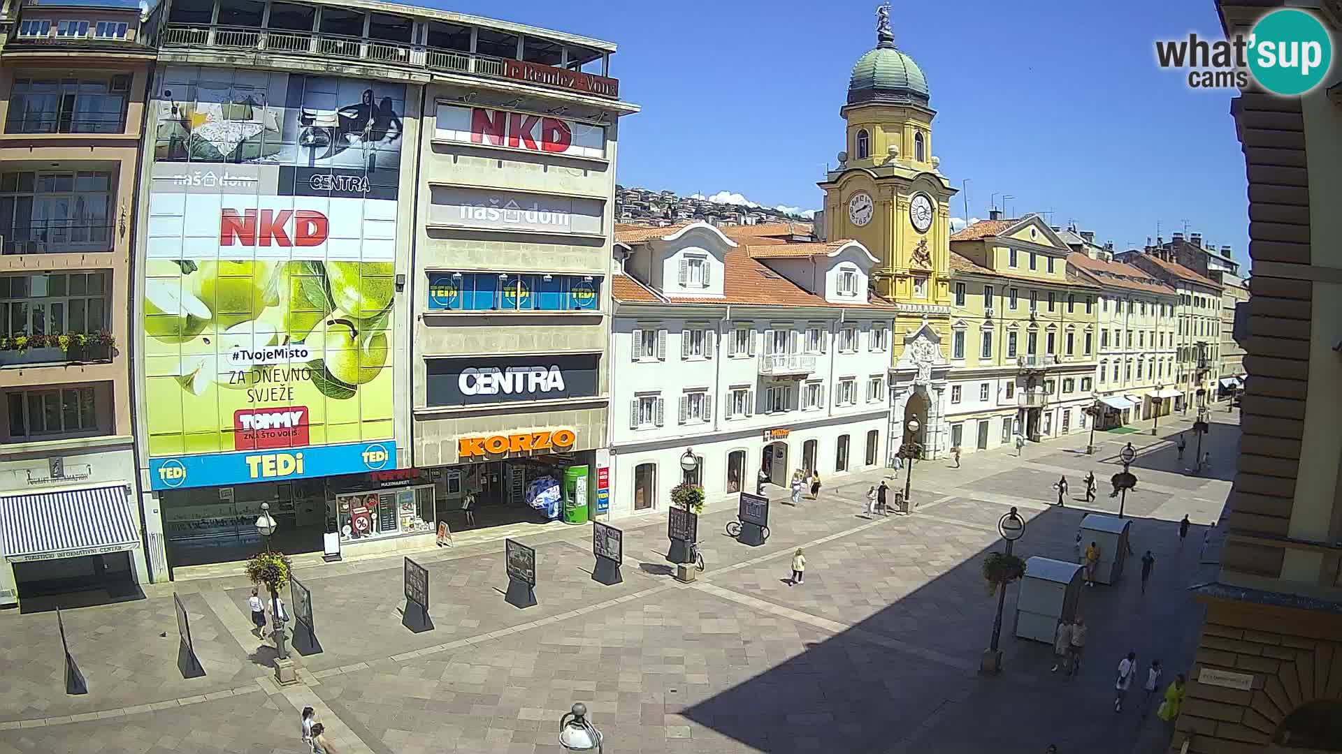 Rijeka – City Tower and Clock