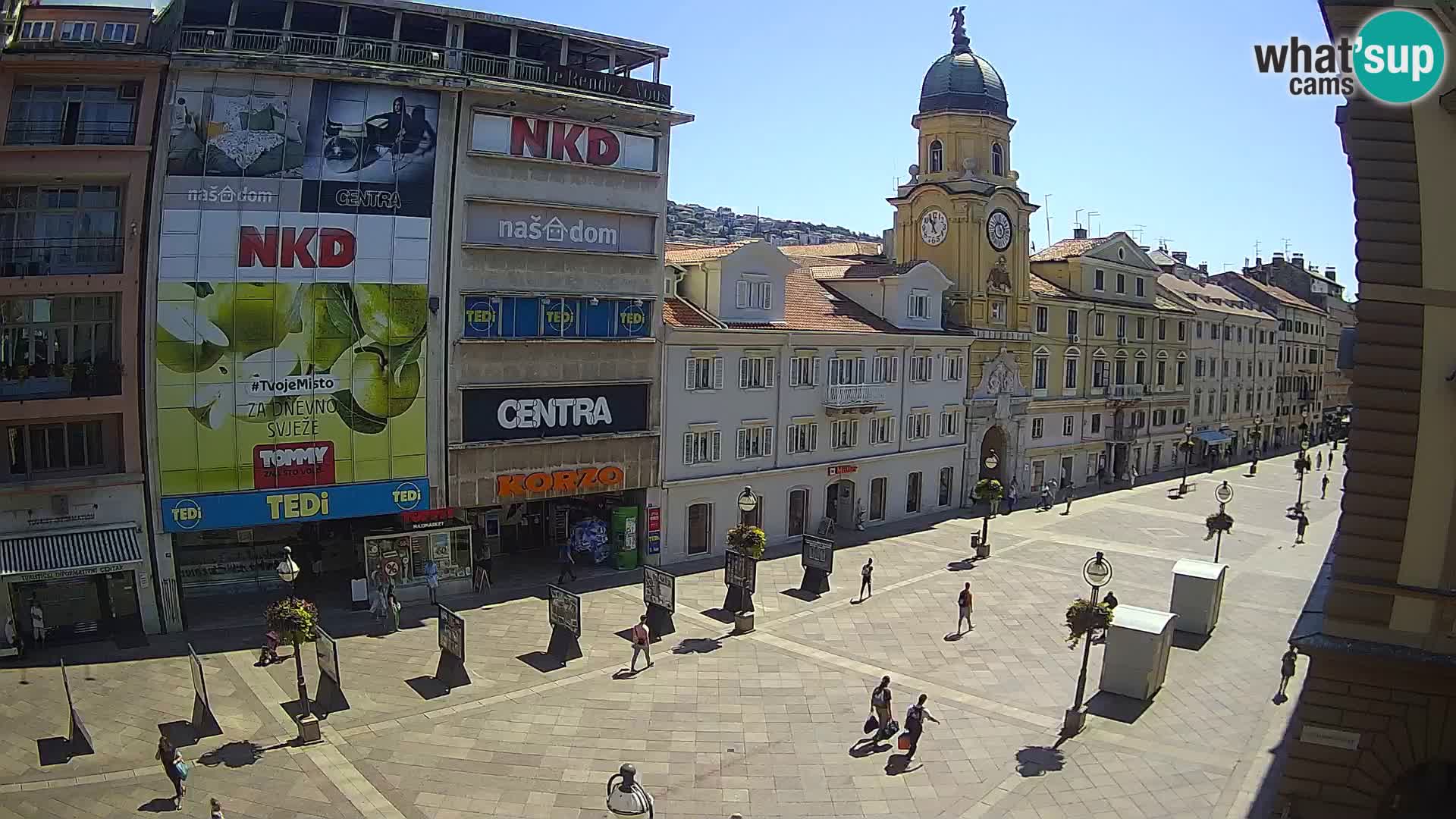 Rijeka – City Tower and Clock
