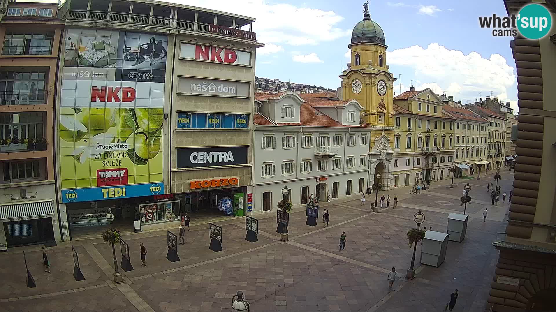 Rijeka – City Tower and Clock