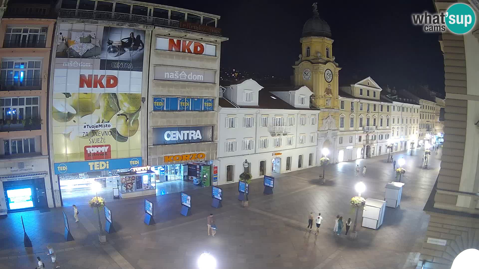 Rijeka – City Tower and Clock