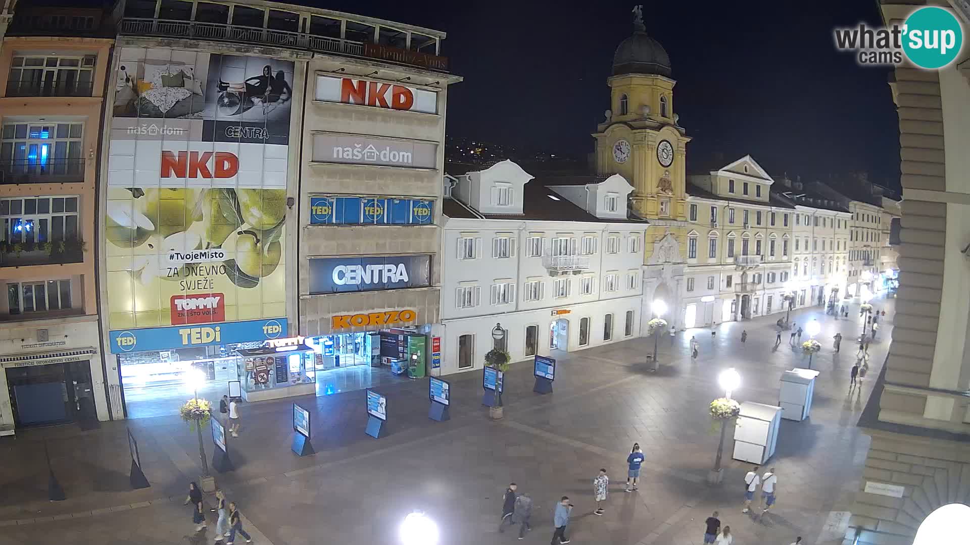 Rijeka – City Tower and Clock