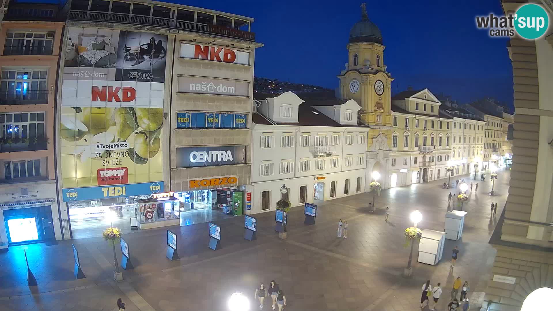 Rijeka – City Tower and Clock