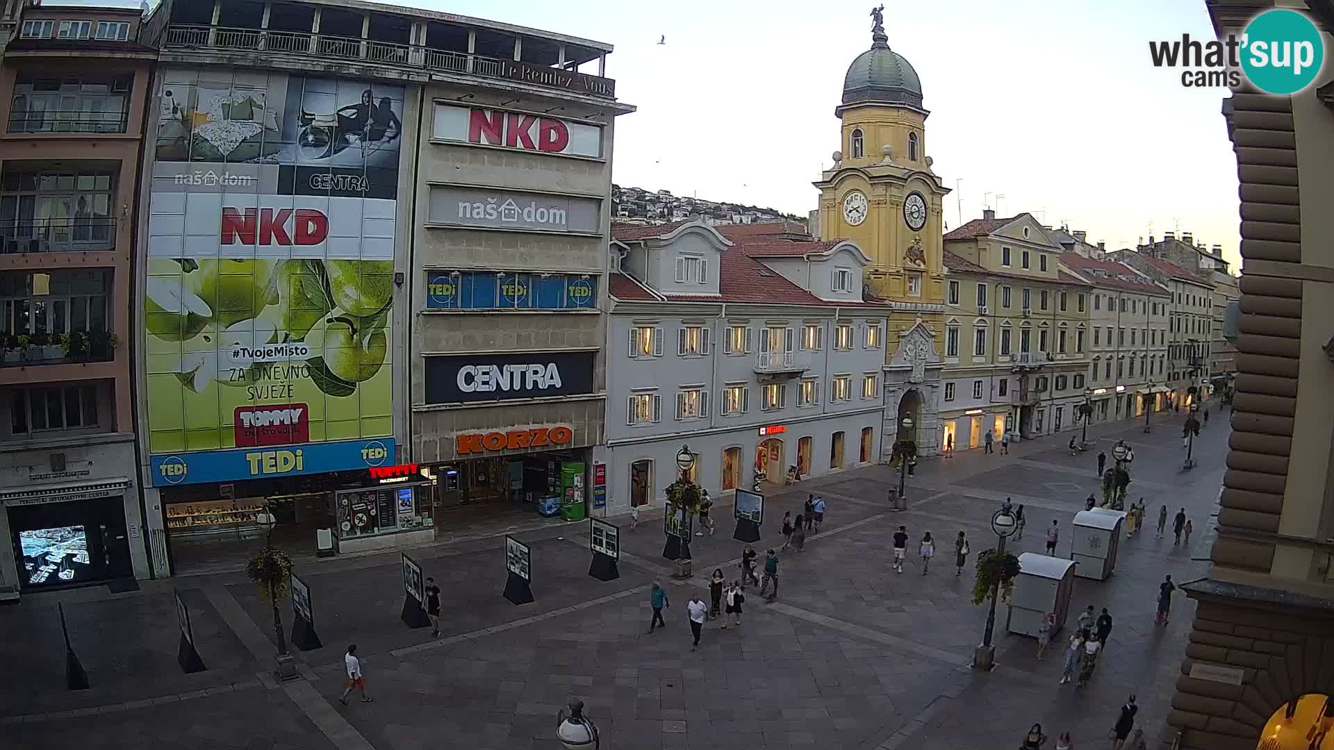 Rijeka – City Tower and Clock