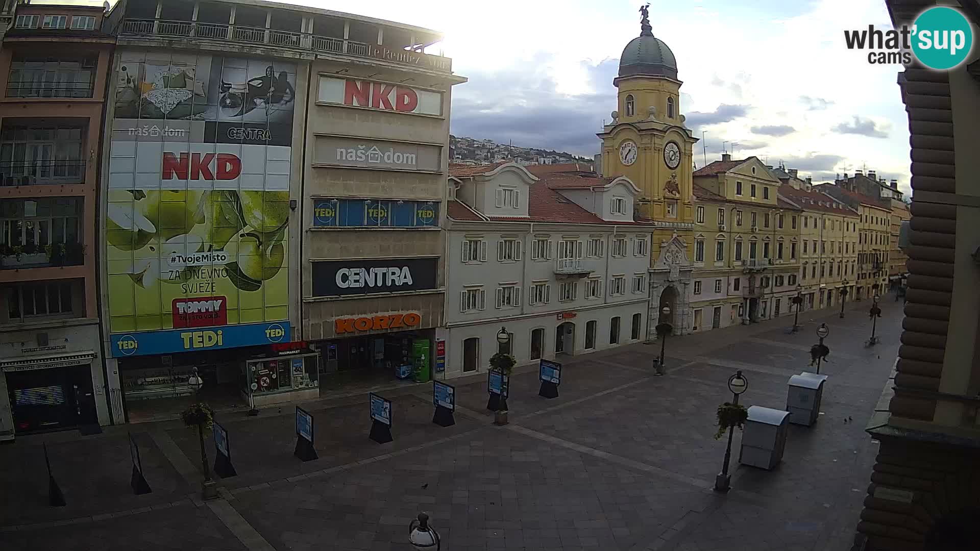 Rijeka – City Tower and Clock