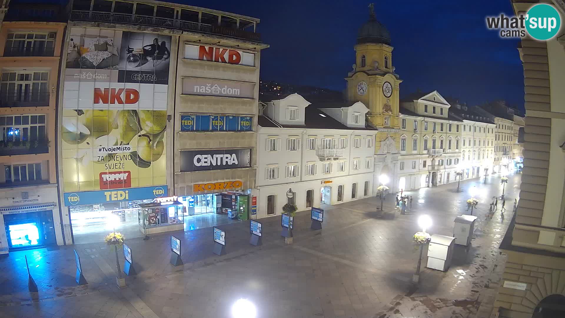 Rijeka – City Tower and Clock