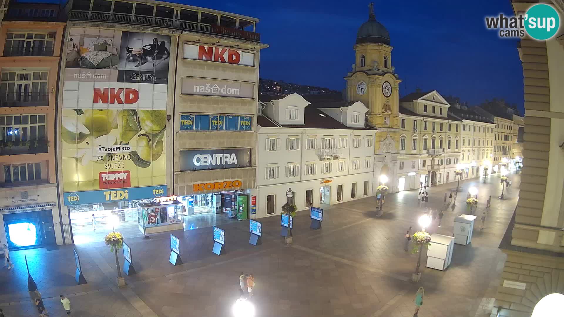 Rijeka – City Tower and Clock