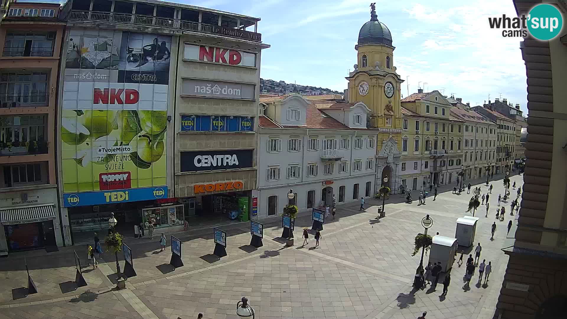 Rijeka – City Tower and Clock