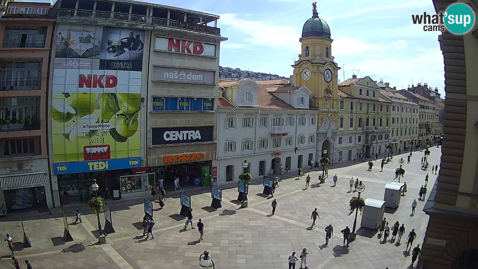 Rijeka – City Tower and Clock