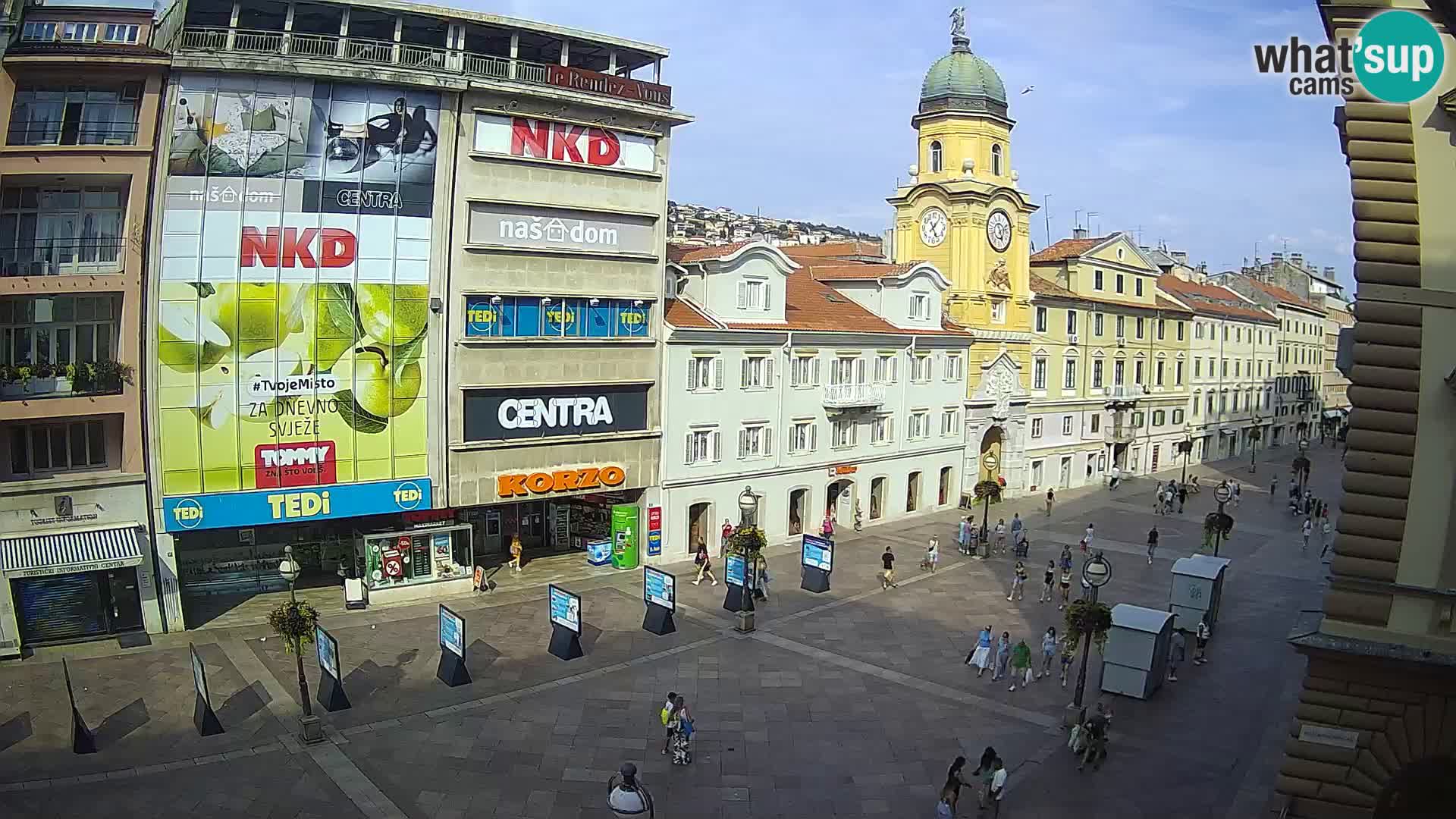 Rijeka – City Tower and Clock