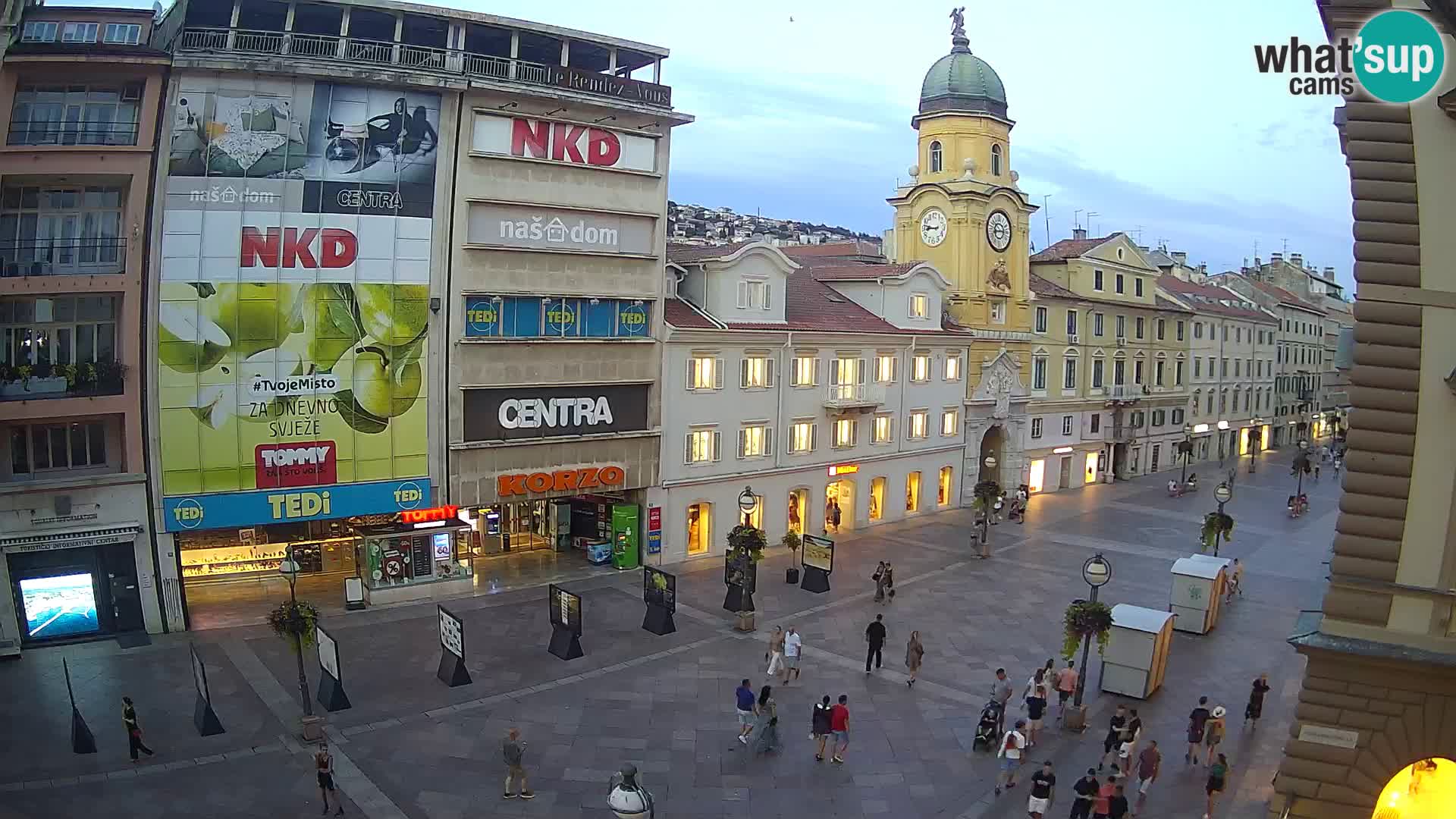 Rijeka – City Tower and Clock