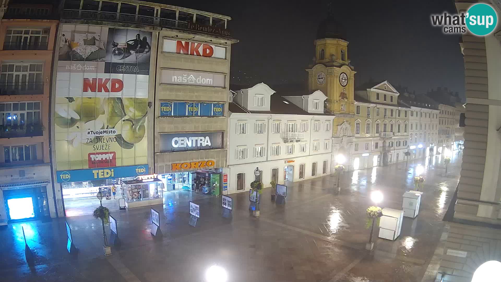 Rijeka – City Tower and Clock