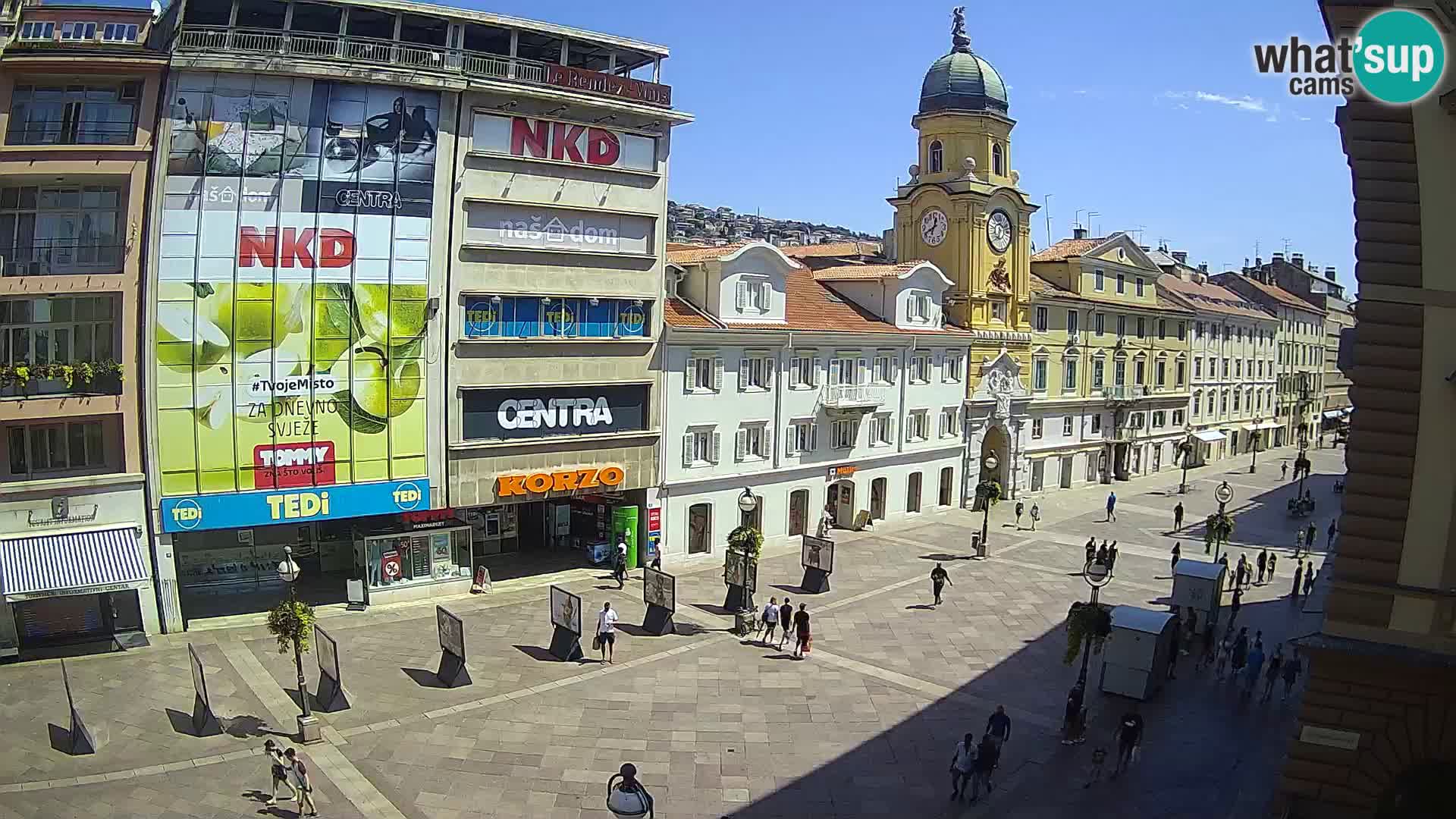 Rijeka – City Tower and Clock