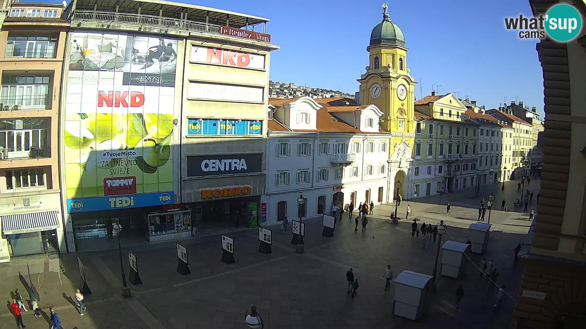 Rijeka – City Tower and Clock