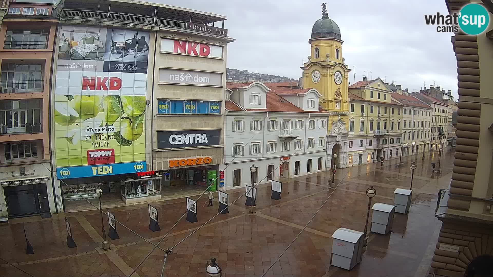 Rijeka – City Tower and Clock