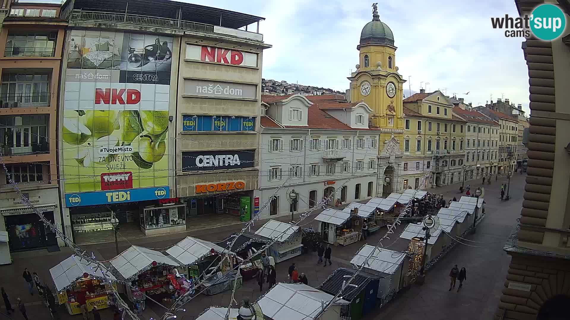 Rijeka – City Tower and Clock