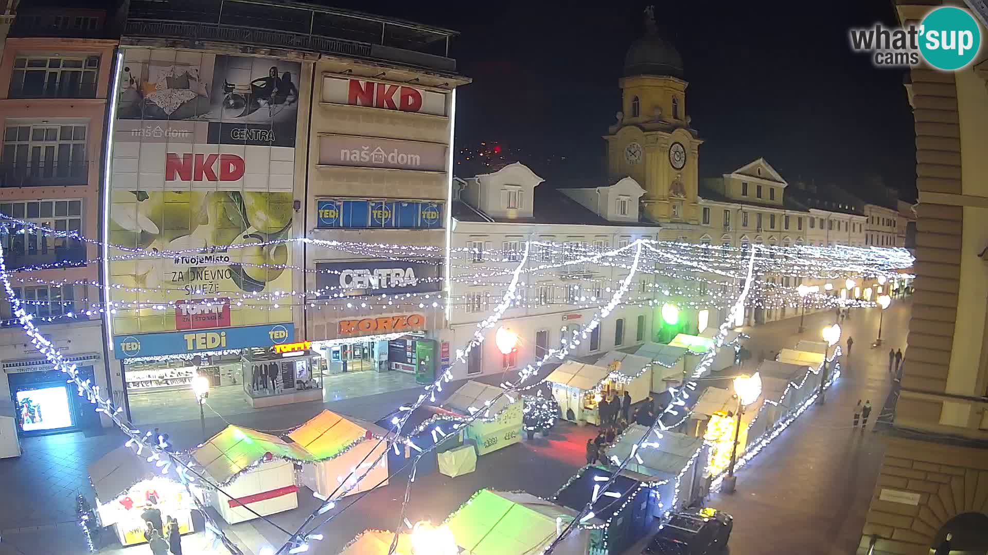 Rijeka – City Tower and Clock