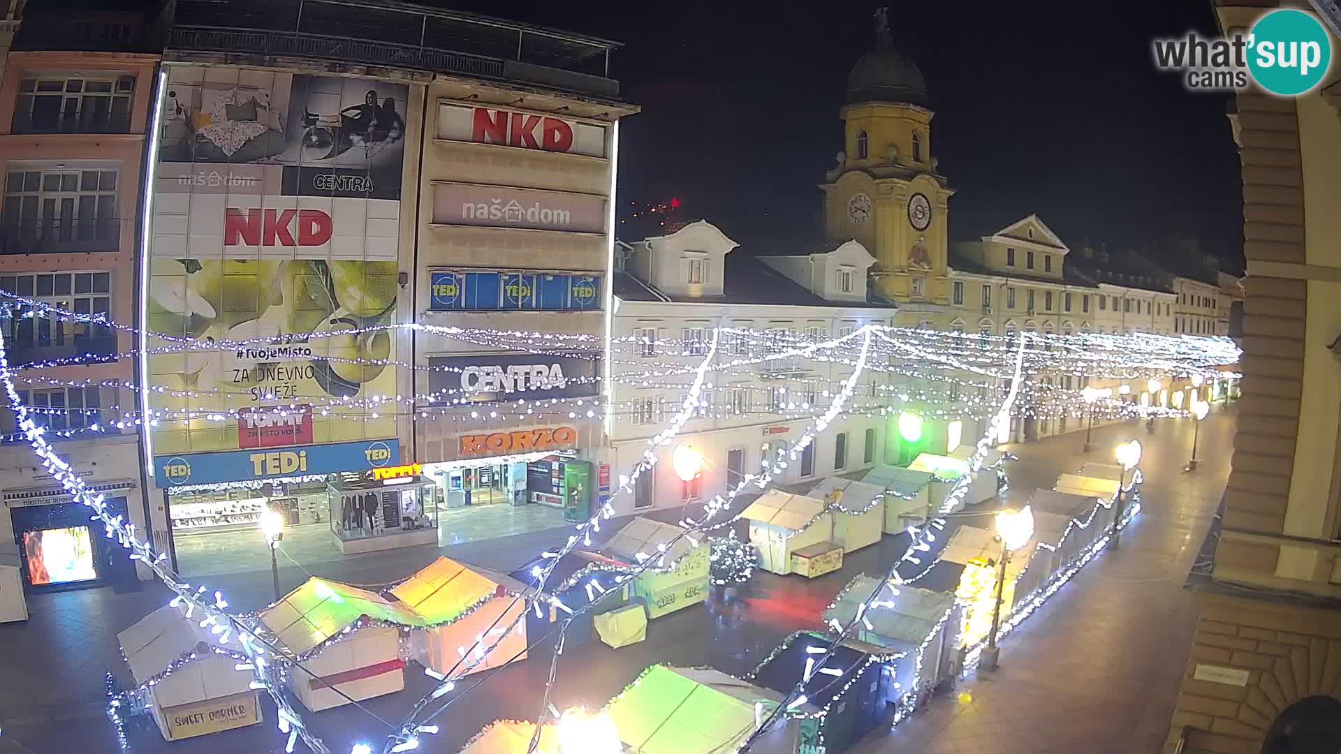 Rijeka – City Tower and Clock