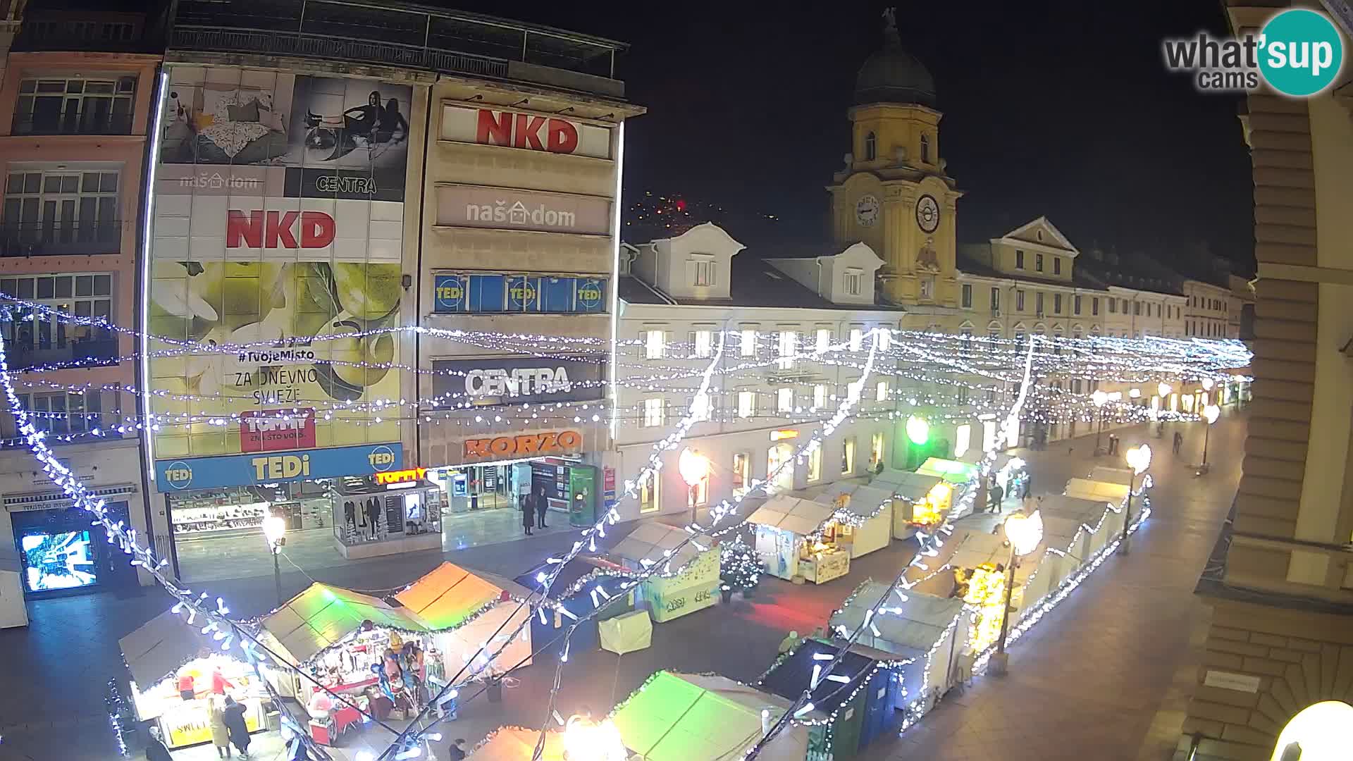 Rijeka – City Tower and Clock