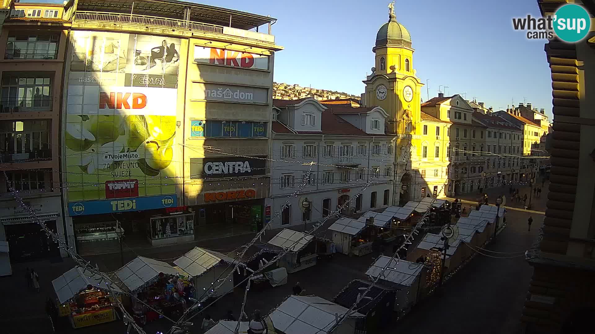 Rijeka – City Tower and Clock