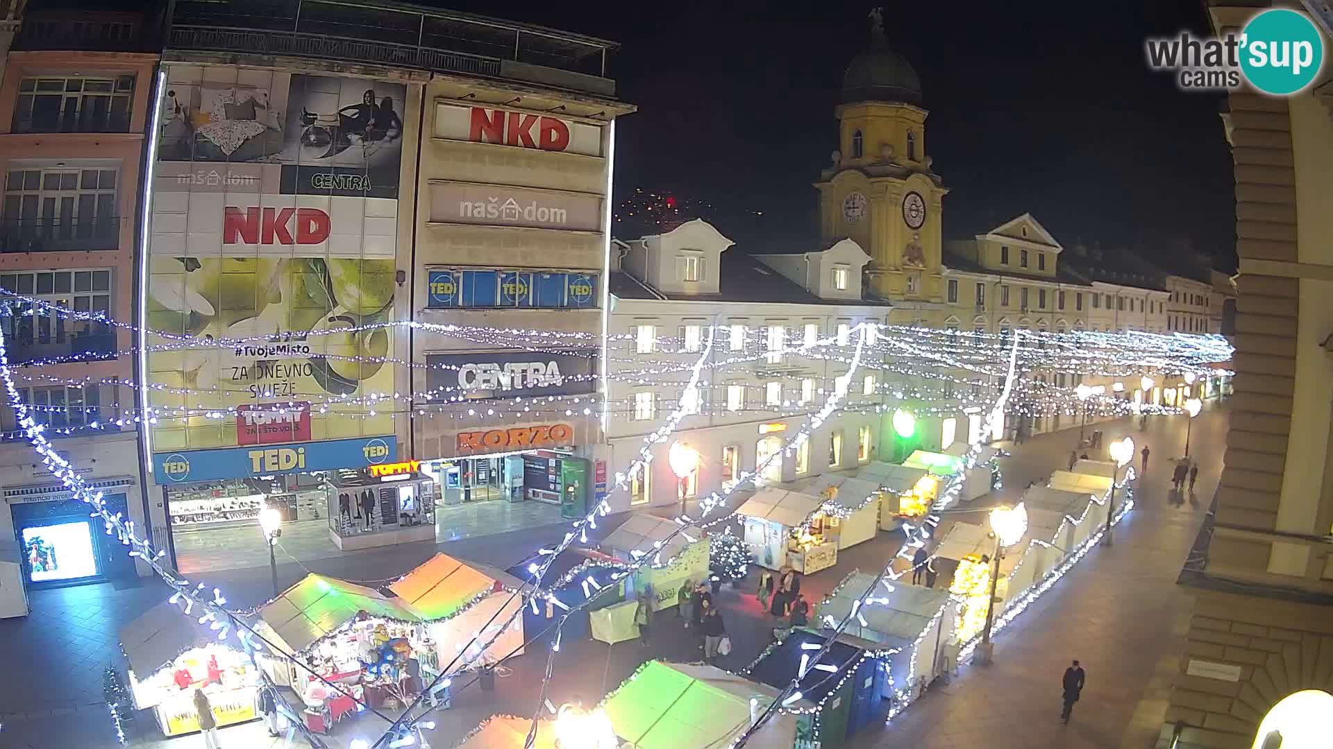Rijeka – City Tower and Clock