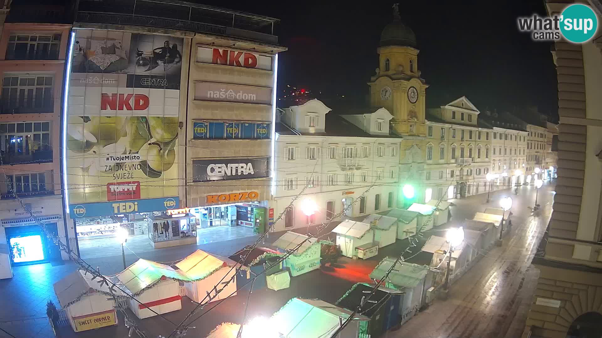 Rijeka – City Tower and Clock
