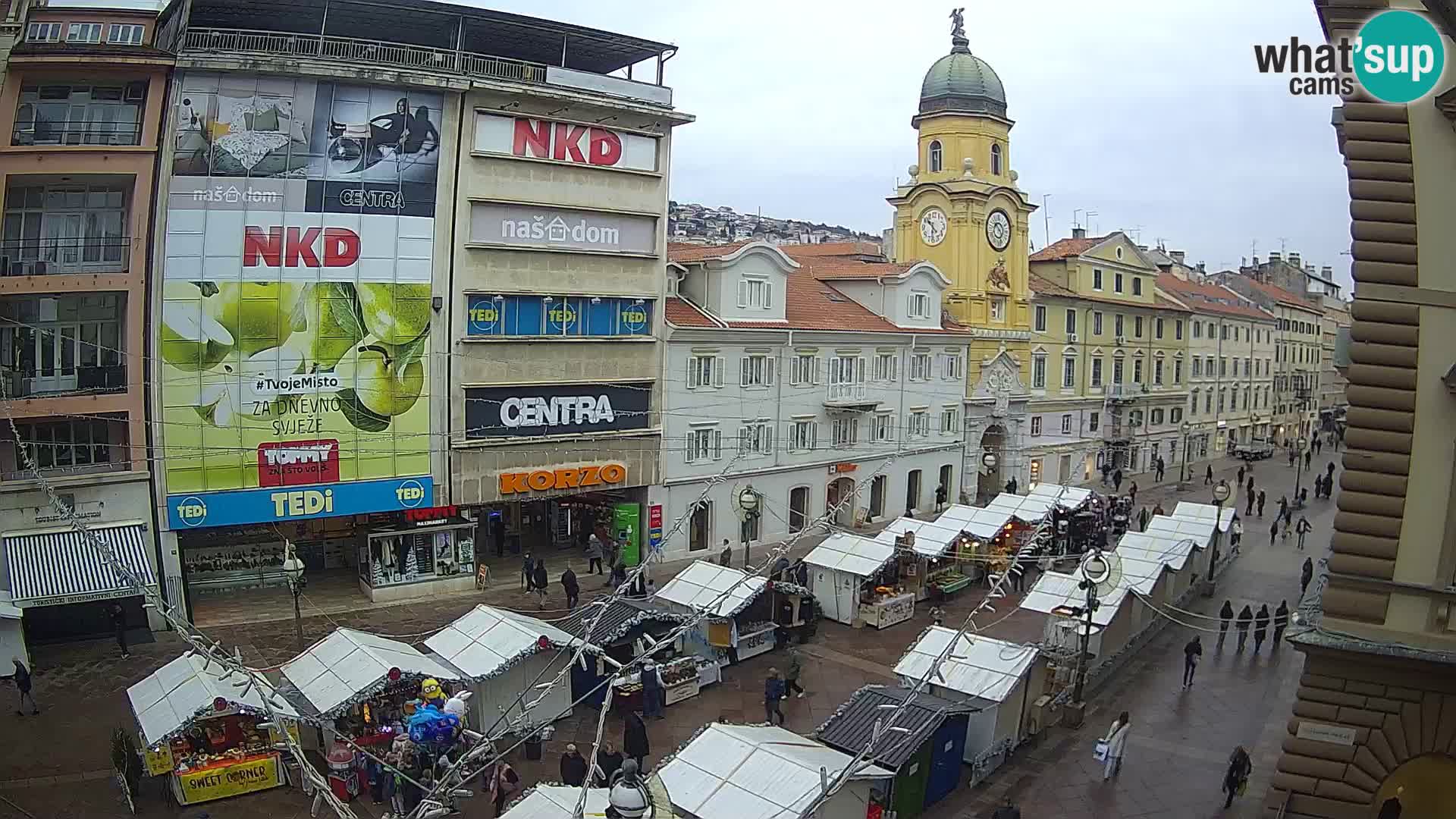 Reka – Mestni stolp z uro