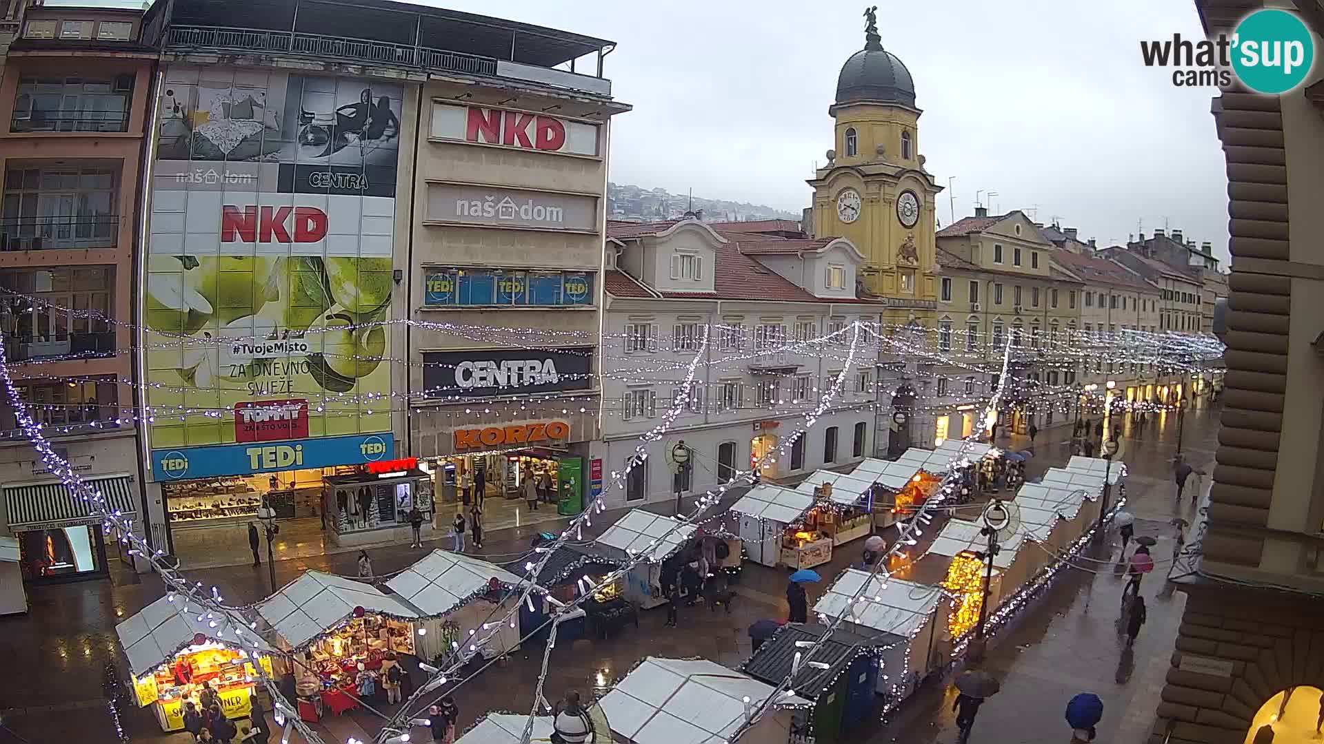 Rijeka – City Tower and Clock