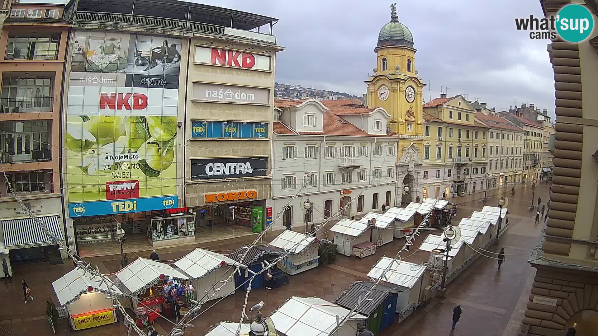 Reka – Mestni stolp z uro