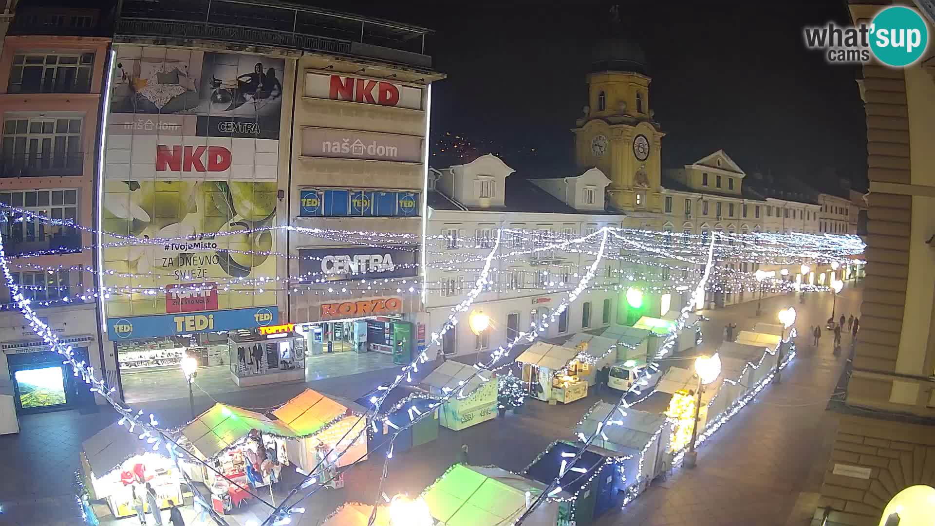 Rijeka – City Tower and Clock