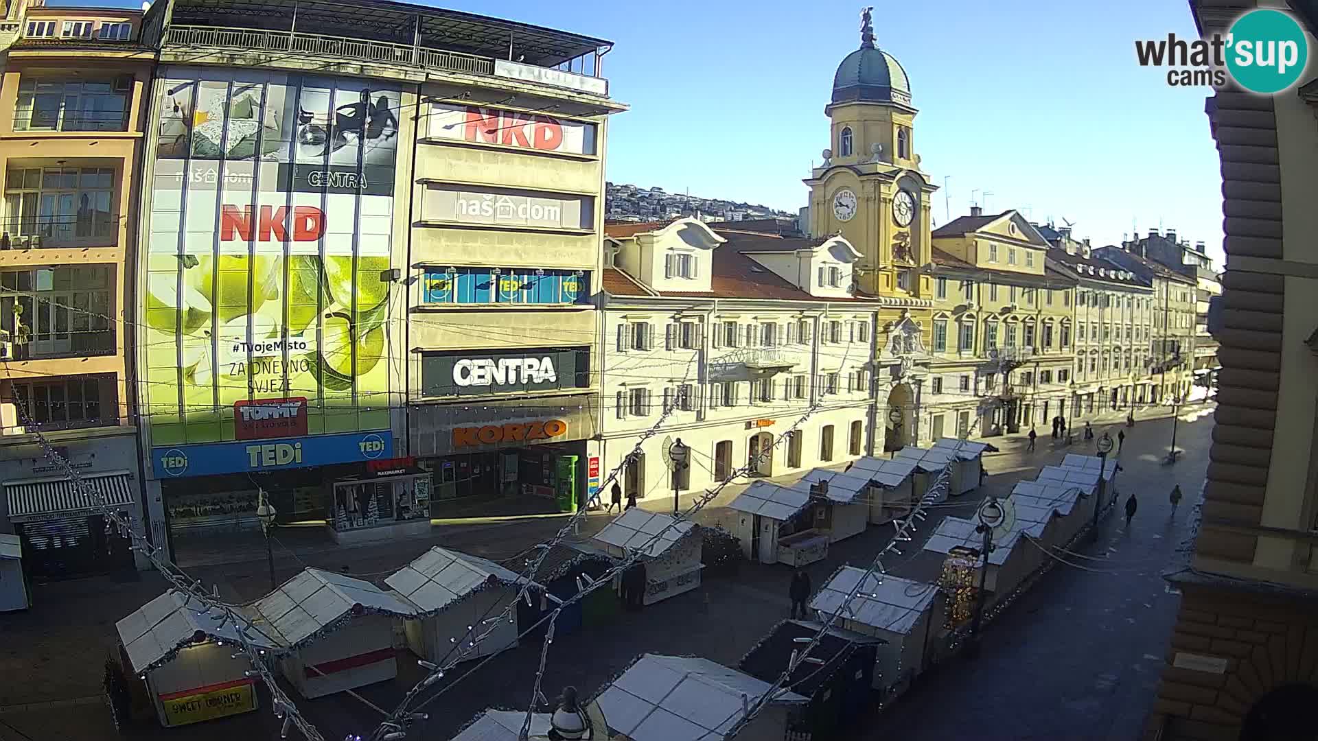 Reka – Mestni stolp z uro