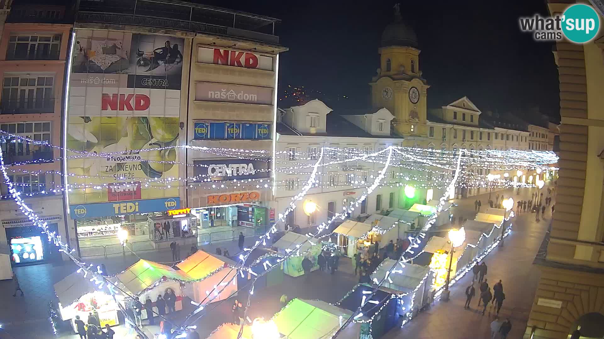 Rijeka – City Tower and Clock