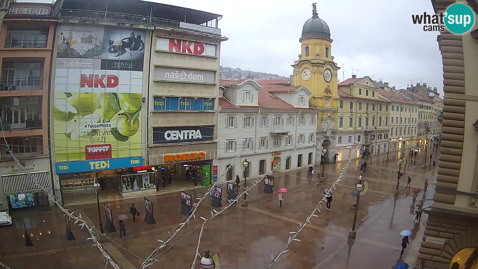 Rijeka – City Tower and Clock