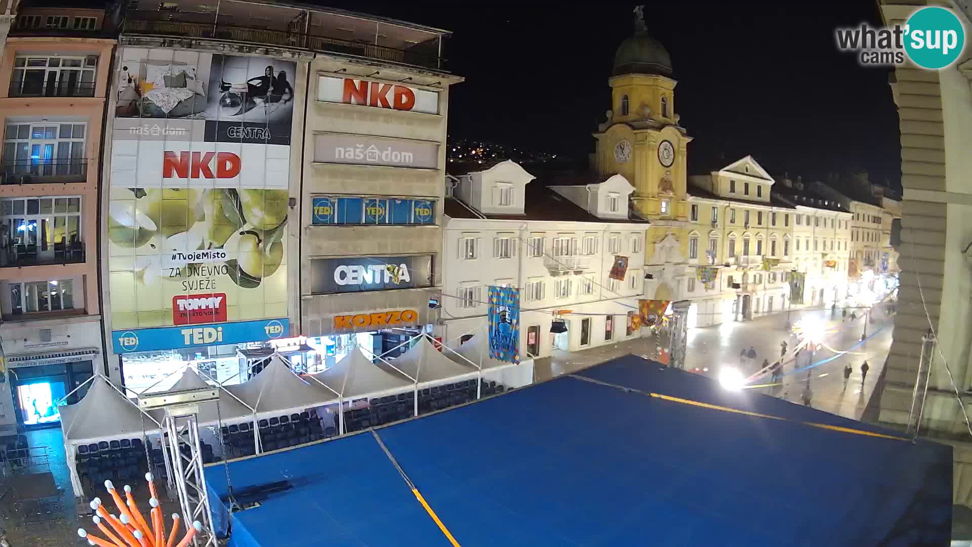 Rijeka – City Tower and Clock