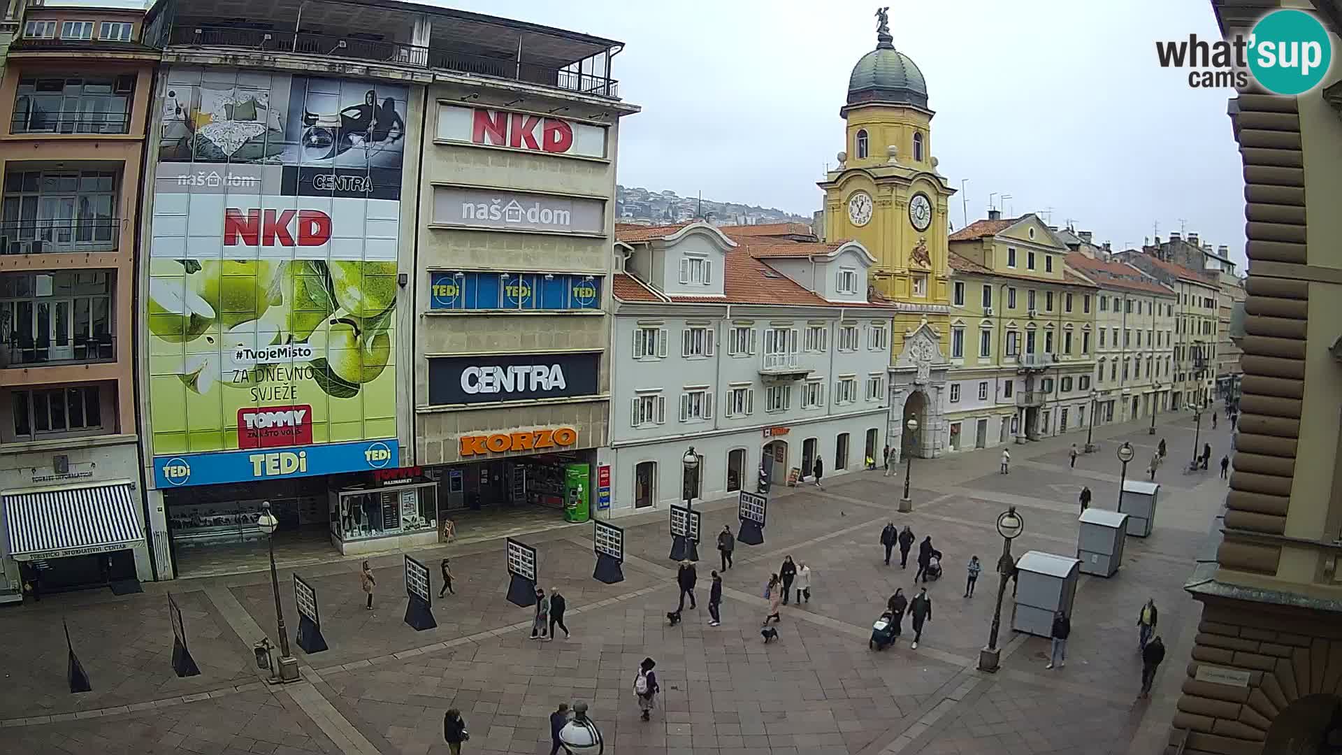 Rijeka – City Tower and Clock