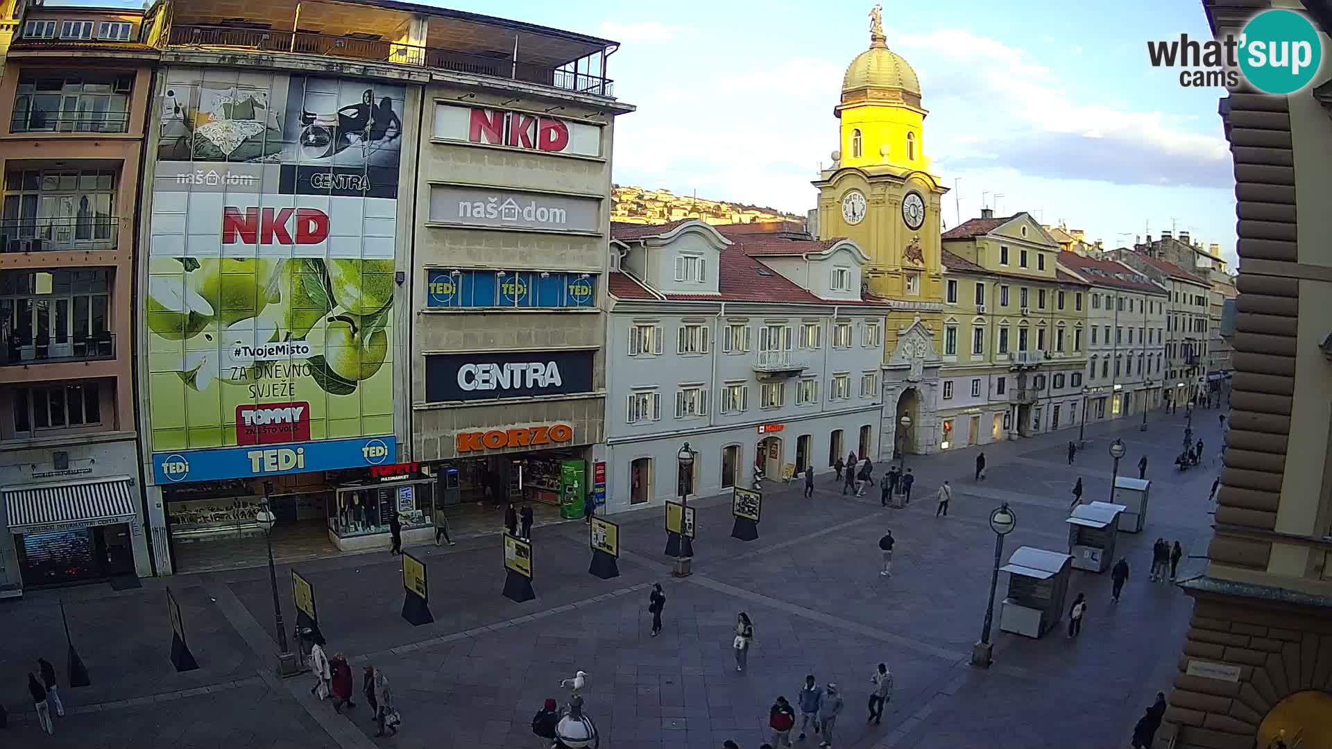 Rijeka – City Tower and Clock