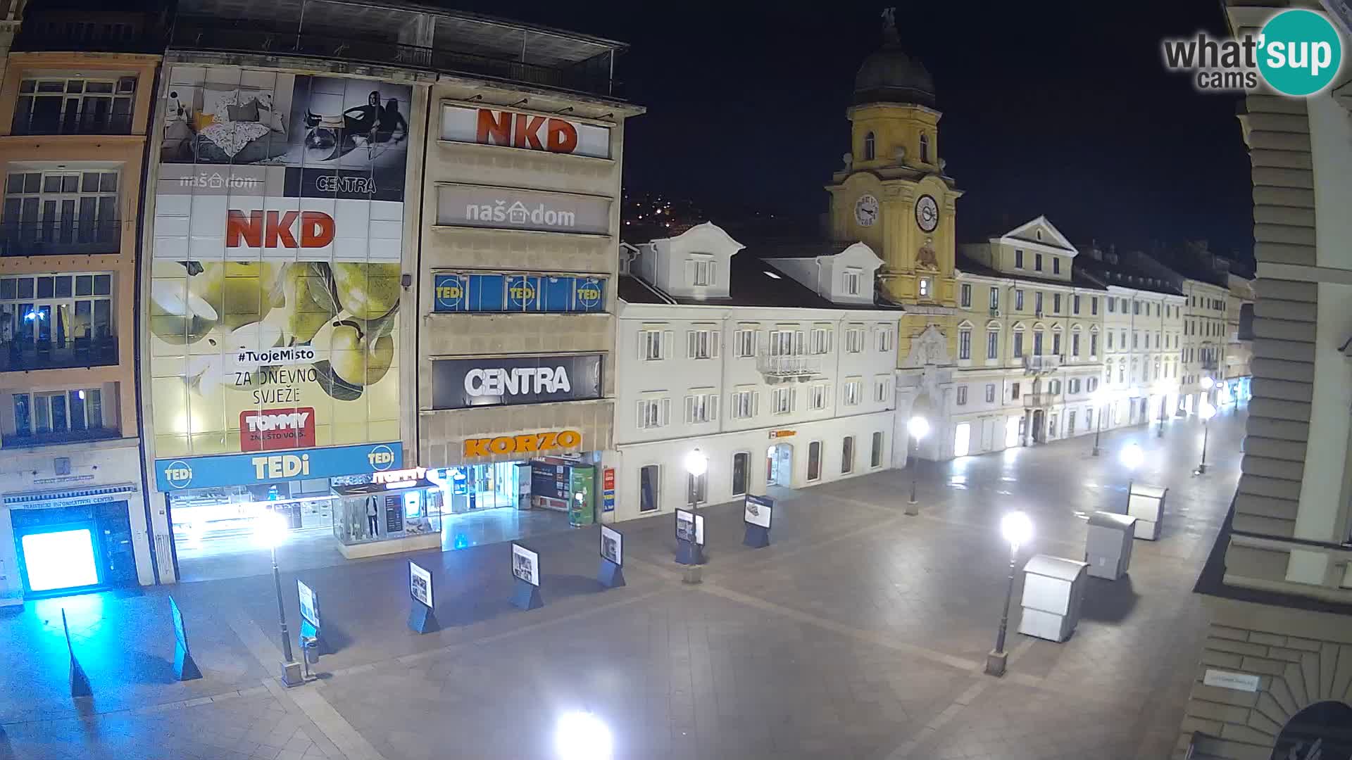 Rijeka – City Tower and Clock