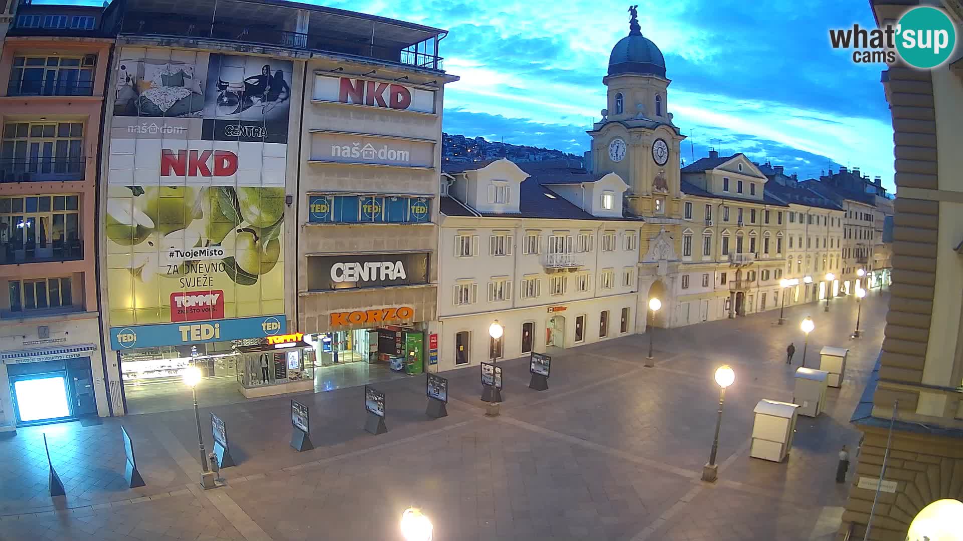 Rijeka – City Tower and Clock