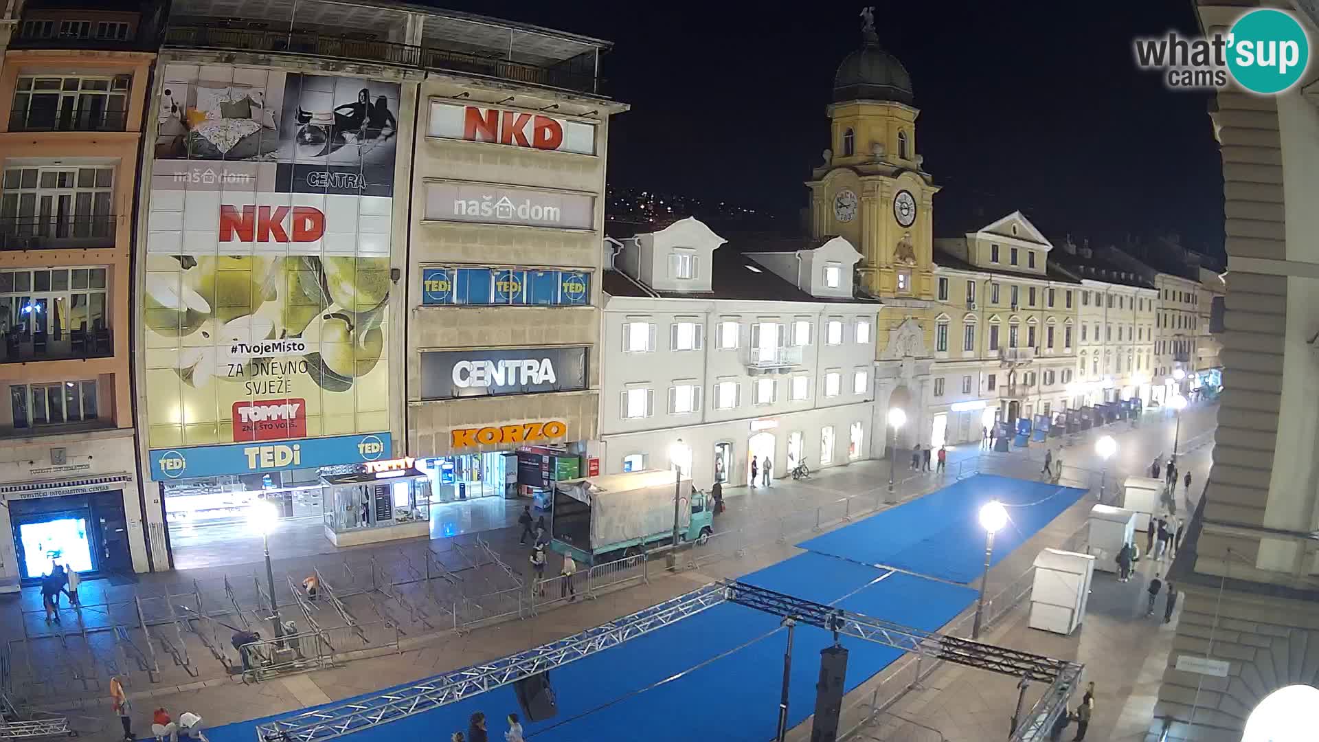 Rijeka – City Tower and Clock