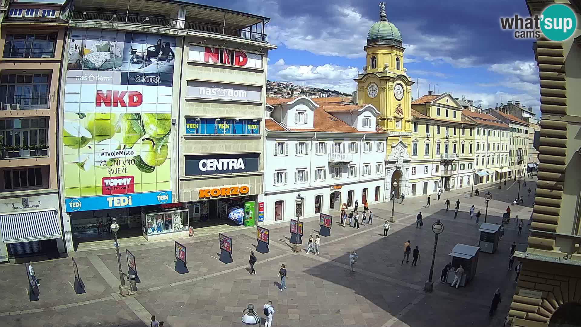 Rijeka – City Tower and Clock